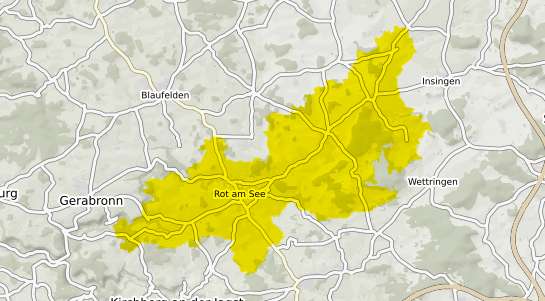 Immobilienpreisekarte Rot am See